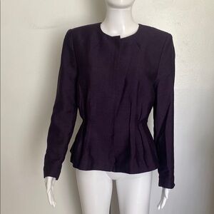 H&M Elegant Purple Blazer size 10